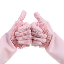 Silicone Glove Dishwashing, Kitchen Glove Rubber Washing Glove, Kids Dishwashing Silicone Glove